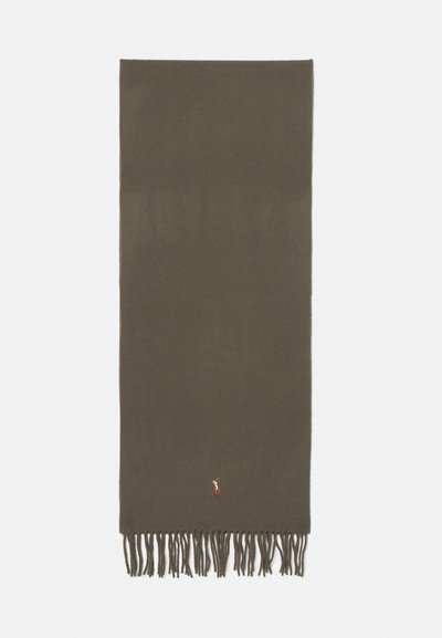 Polo Ralph Lauren FRINGE VIRGIN WOOL SCARF - Šal - thermal green