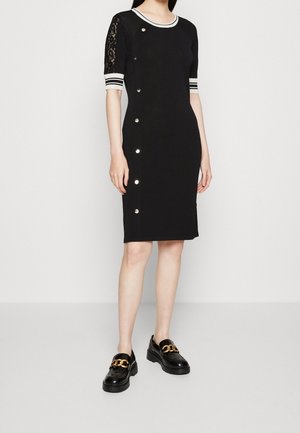 Gebreide jurk - black