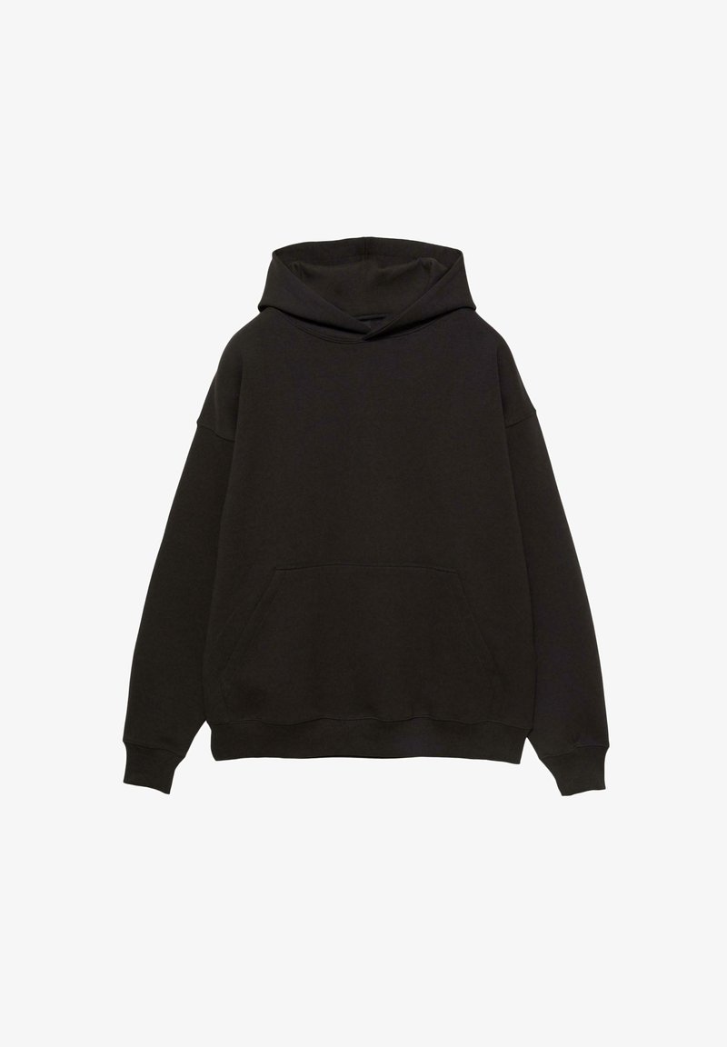 PULL&BEAR Sweat à capuche black/noir