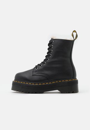 Dr. Martens JADON FAUX FUR LINED - Puszābaki ar platformu - black pisa