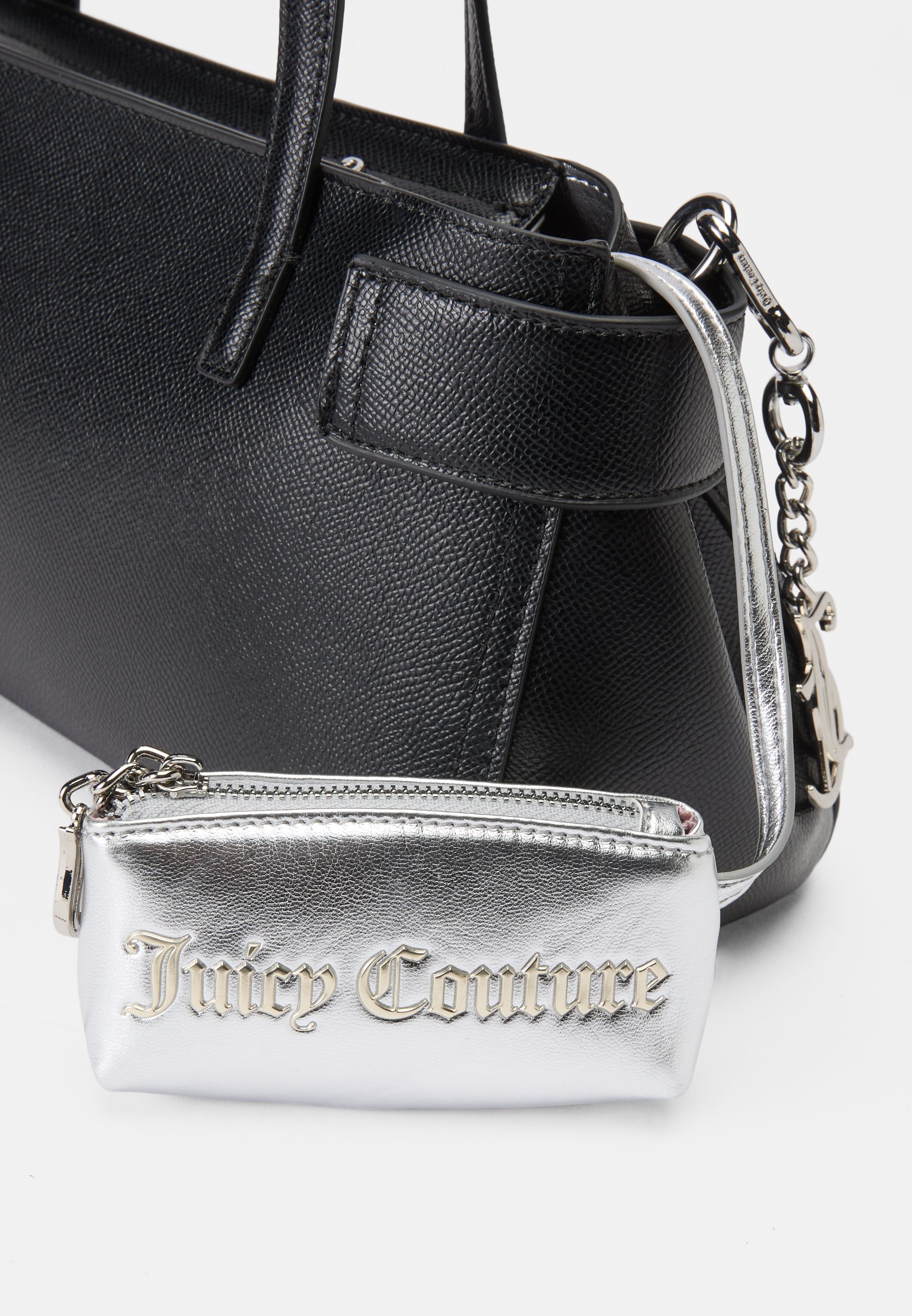 Juicy Couture JASMINE MEDIUM DOUBLE HANDLE - Handbag - black