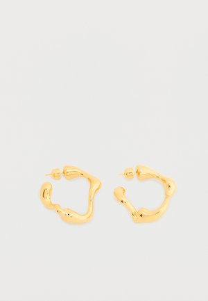 Maria Black SPLASH HOOPS SMALL - Cercei - gold-coloured