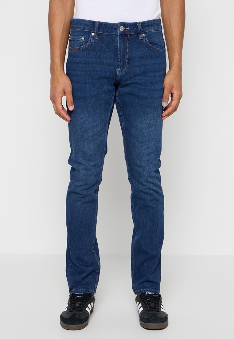 Only & Sons Slim fit jeans donkerblauw