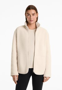 OYSHO Fleecejas - beige