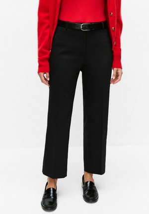 STOCKH LM, DESI STRAIGHT CROPPED TRS - Pantalon classique - black