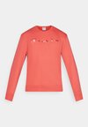 ICONS CREWNECK WITH LARGE TONAL LOGO - Sweatshirt - red