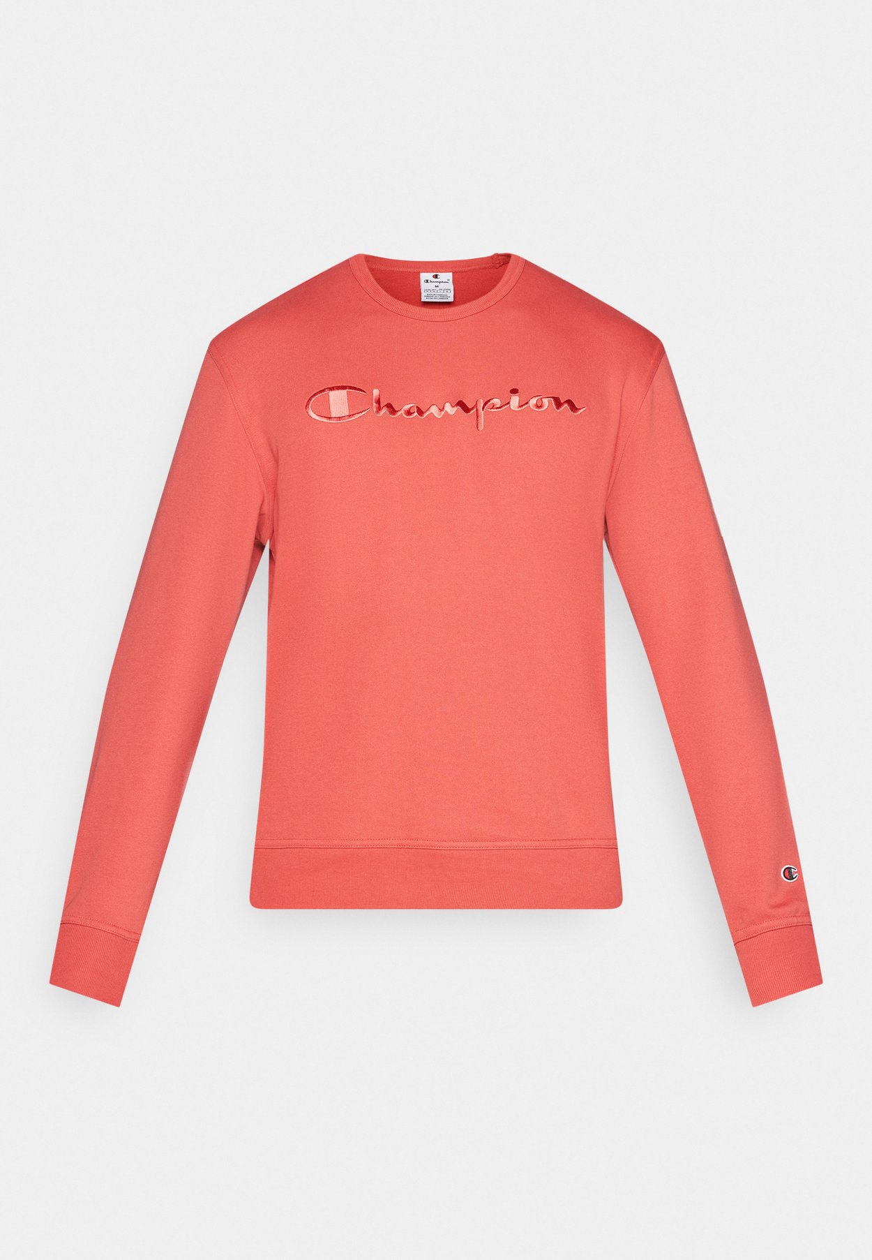 ICONS CREWNECK WITH LARGE TONAL LOGO