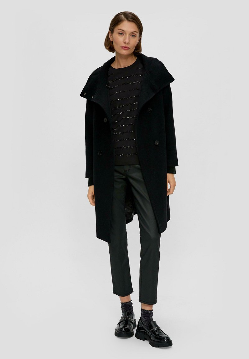 S.Oliver BLACK LABEL T-shirt Donna Con Paillettes – Modello 2157278, Colore 99, Taglia 40, Glamour Quotidiano