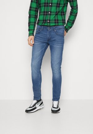 ONSWARP - Skinny-Farkut - medium blue denim