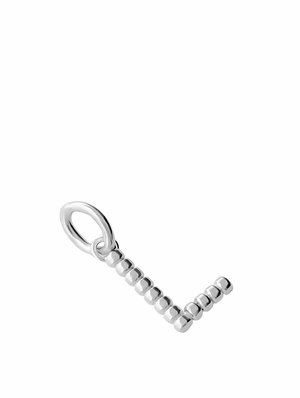 CON LETRA L Y MOTIVOS DE ESFERAS - Adorno - metal