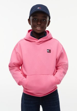 Tommy Hilfiger, FLAG HERITAGE HOODIE UNISEX - Hoodie - exotic pink