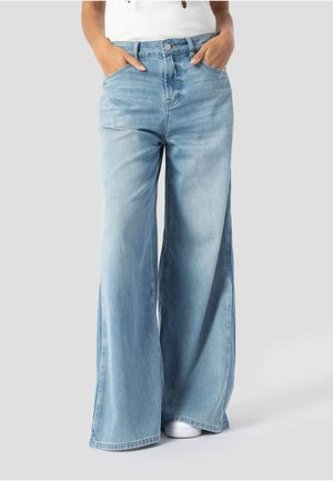 HOLLI - Flared Jeans - spanish blue