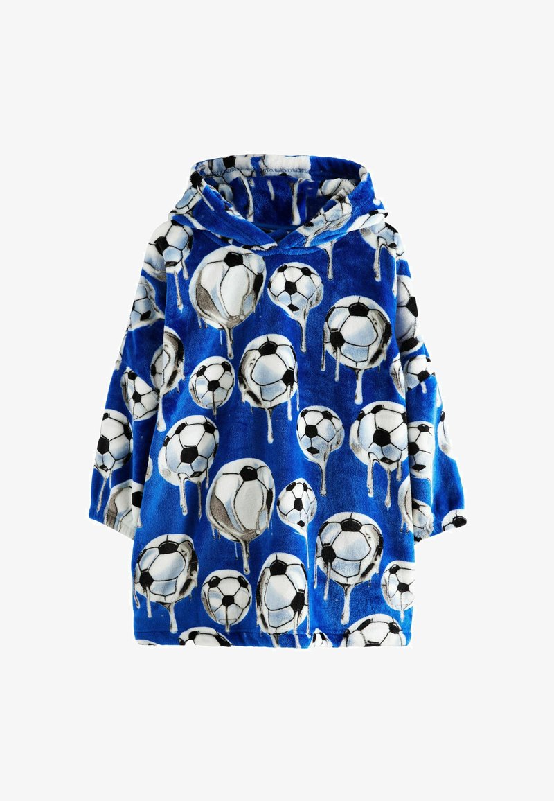 Next HOODED - Sweat polaire - blue football