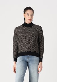 Vero Moda VMARIA ART BATWING HIGHNECK  - Vesta - black