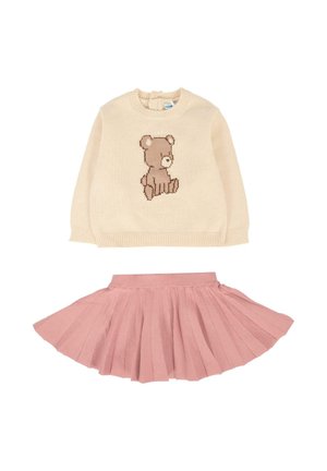 SET - Plooirok - pink