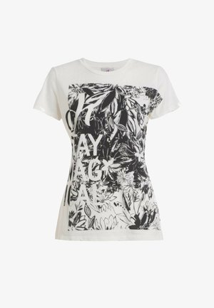 Deha T-shirt con stampa - white