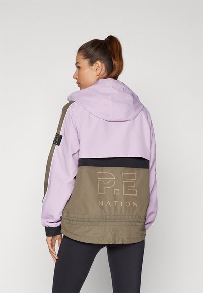 P.E Nation JACKET - Tréning dzseki - khaki