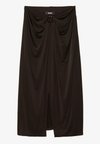 Ozko oprijeto krilo - dark brown