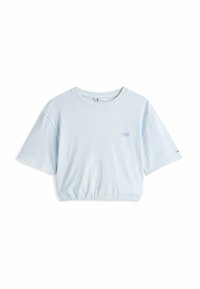 Tommy Jeans CROPPED LOOSE OPEN BACK  - Print T-shirt - sweet blue