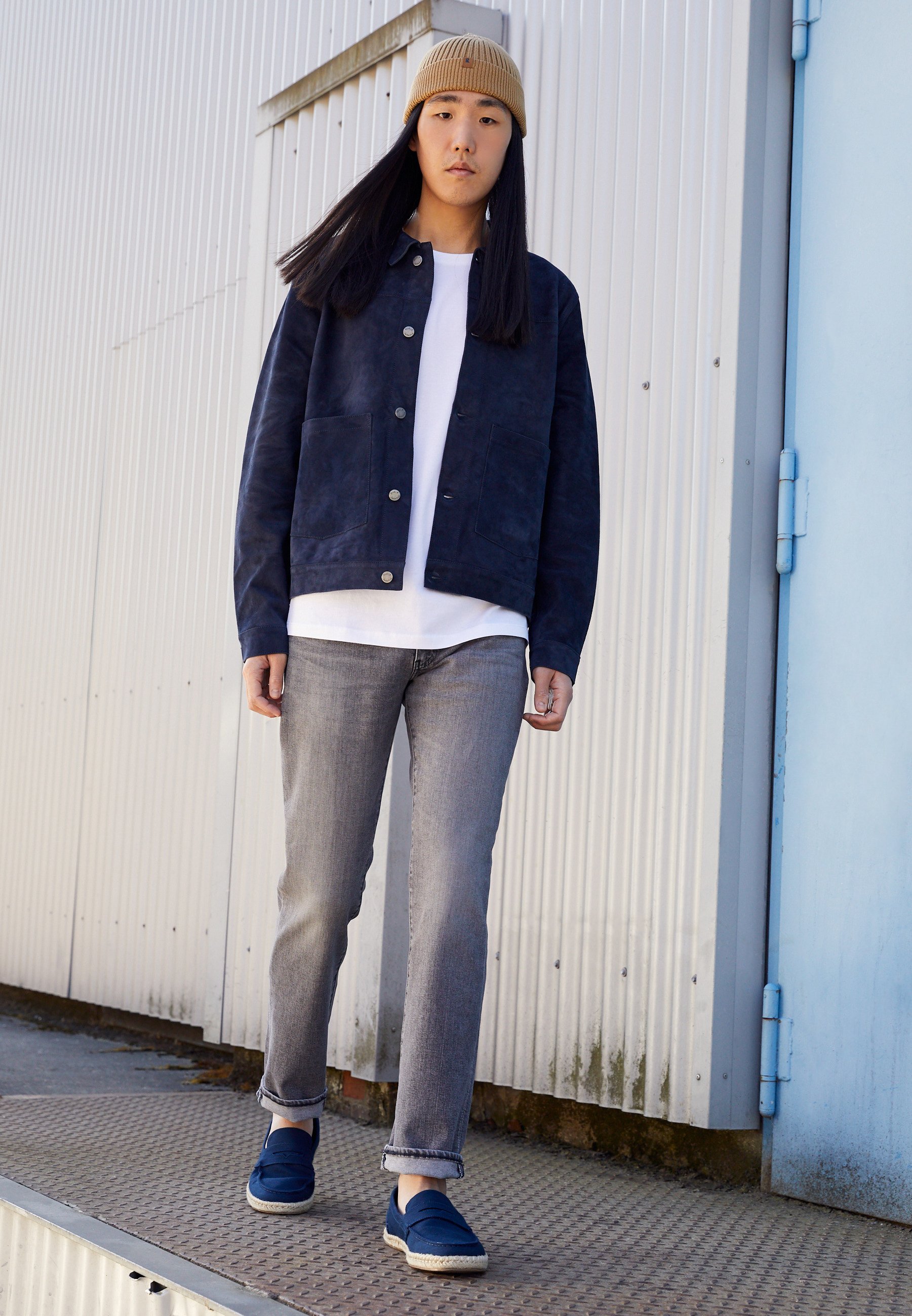 TOMS STANFORD ROPE - Slip-ons - navy 