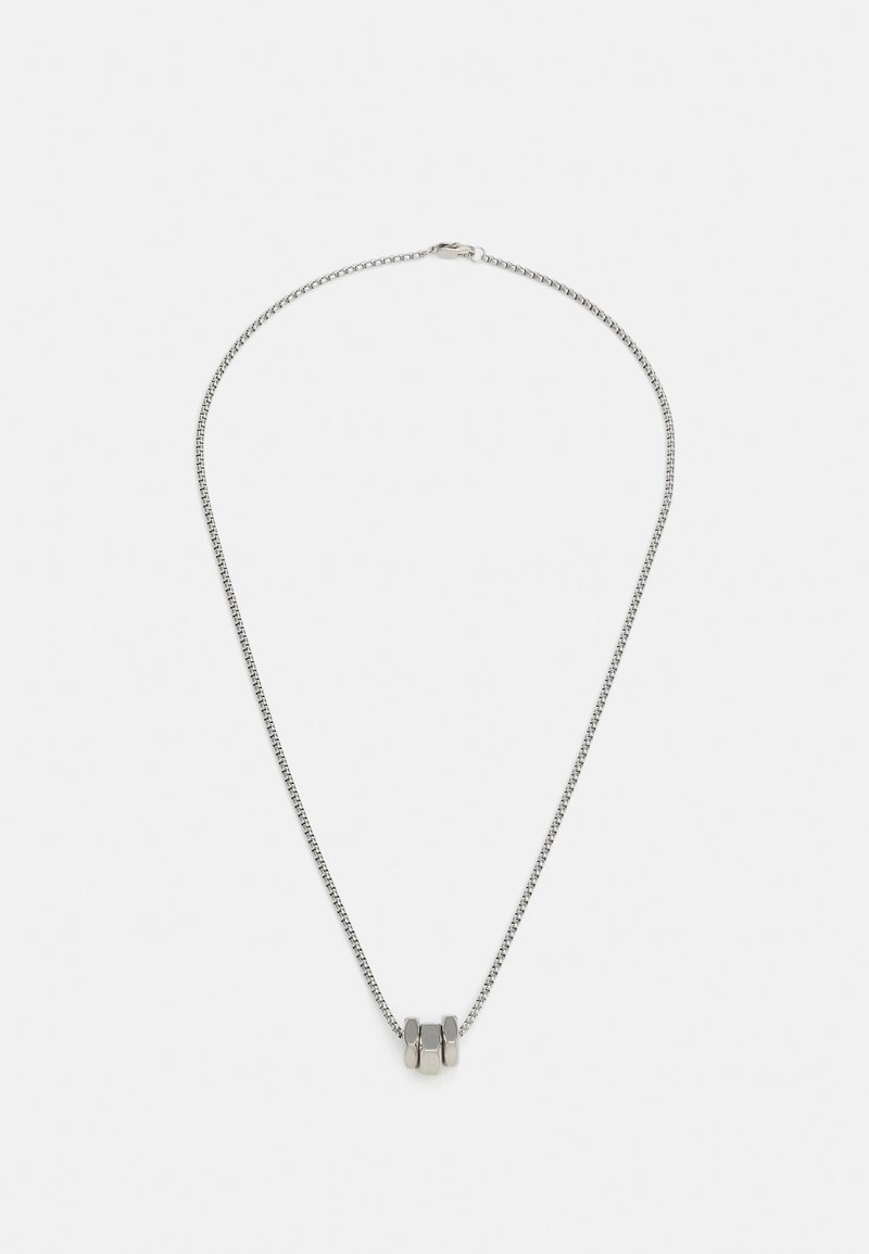 Calvin Klein BRUSHED BOLT - Halskette - silver-coloured