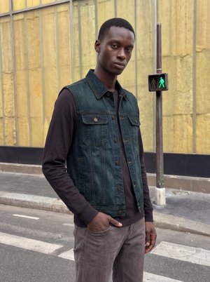 Urban Classics Veste sans manches - denimblue