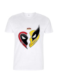 Marvel DEADPOOL WOLVERINE BEST FRIENDS  - Triko s potiskem - white
