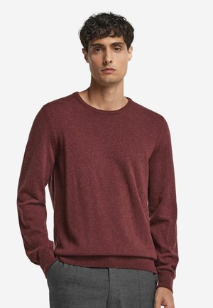 Strickpullover - red
