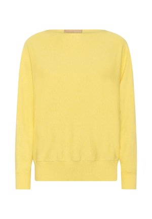 Culture, CUANNEMARIE BATWING - Maglione - lemon meringue melange