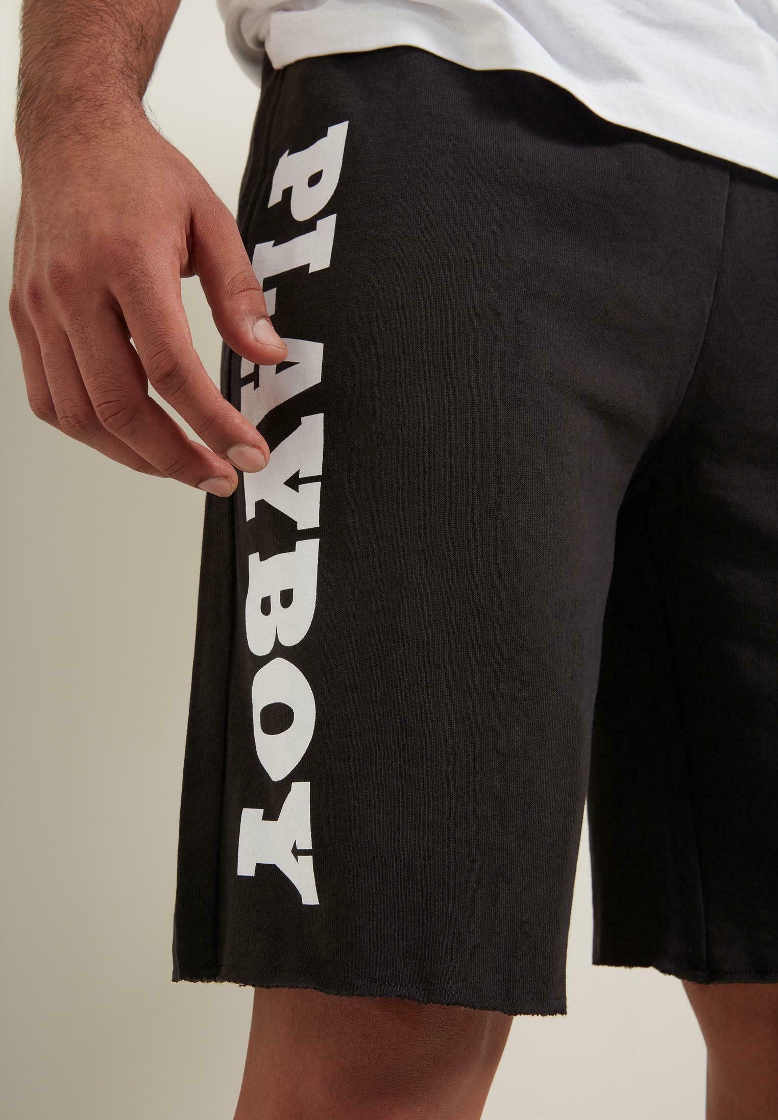 Tezenis Pantaloni sportivi - black playboy print/nero - Zalando