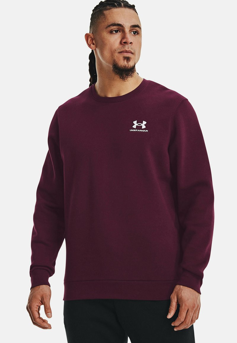 Under Armour ESSENTIAL CREW Sweater purple stone/paars Zalando.nl