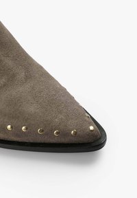 Scalpers Bottines de cowboy / motard - light grey