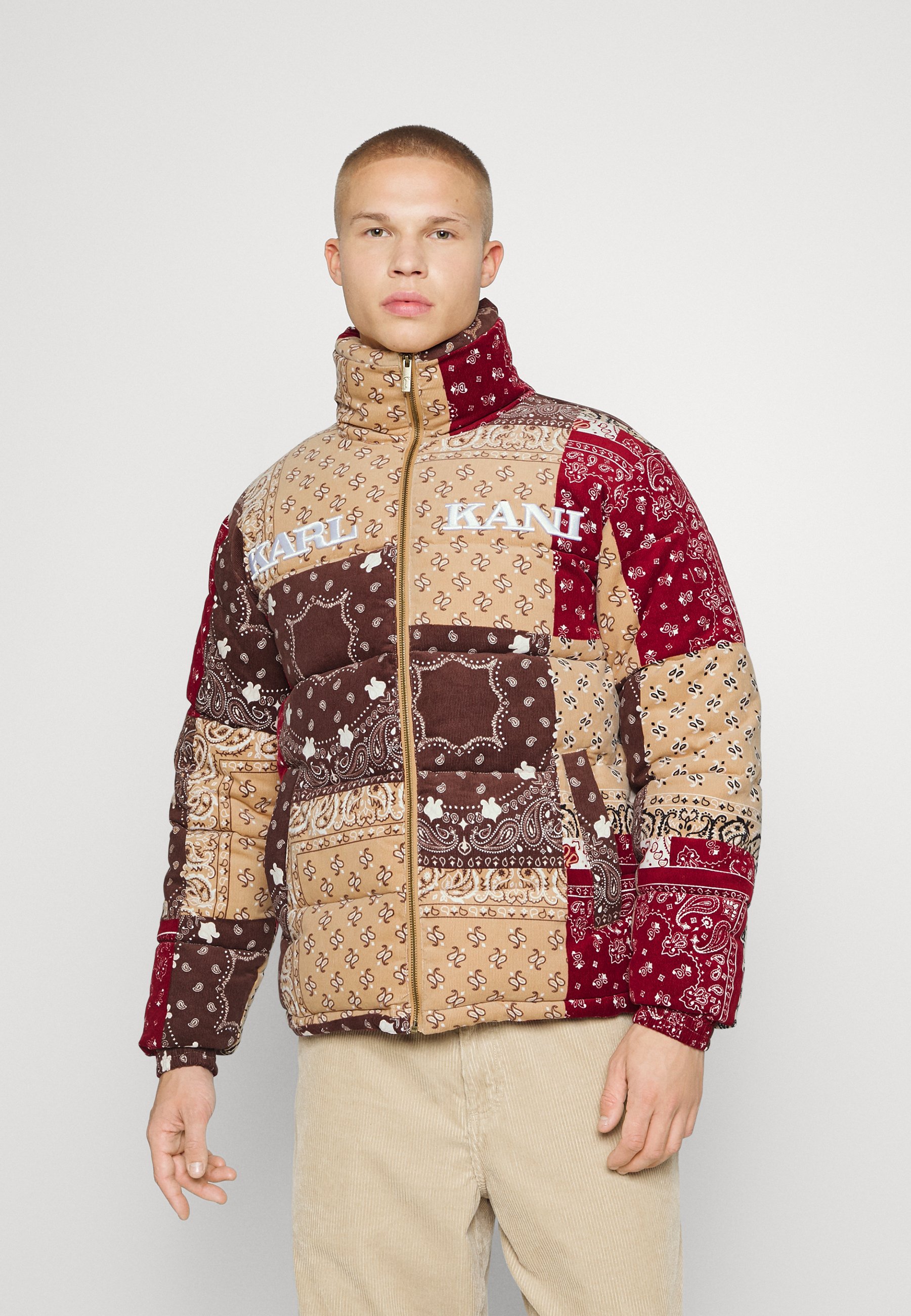 Karl Kani RETRO PAISLEY CORDUROY PUFFER 
