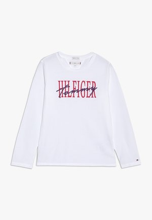 ESSENTIAL GRAPHIC TEE - Långärmad tröja - white