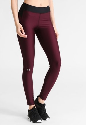 Leggings - dark red