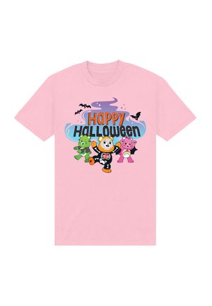 CARE BEARS HAPPY HALLOWEEN - Triko s potiskem - pink