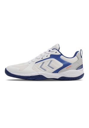SPEED COURT - Handball shoes - white true blue