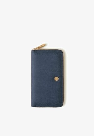 Borbonese, LARGE ZIP-AROUND WALLET - Portafoglio - blue