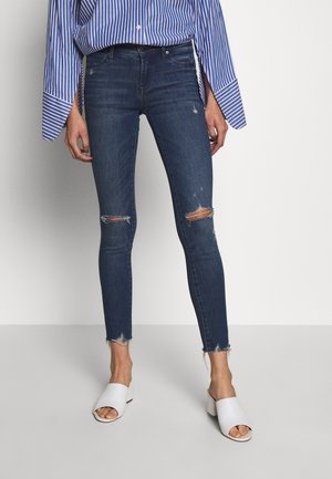 Skinny-Farkut - blue denim