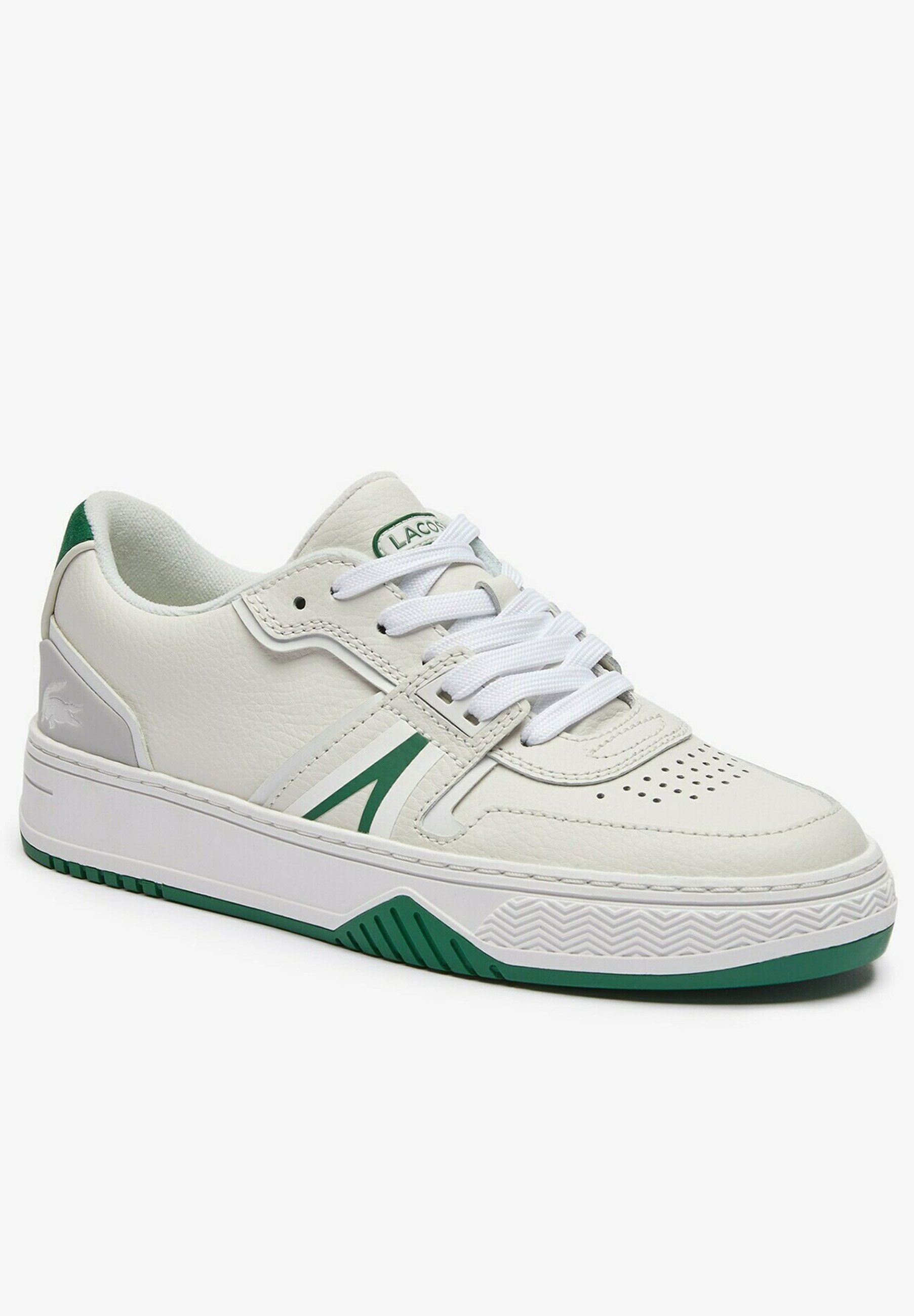 Lacoste Sneakers laag - wht/grn/wit - Zalando.be