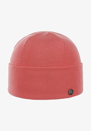 Lierys, MIT UMSCHLAG - Beanie - koralle