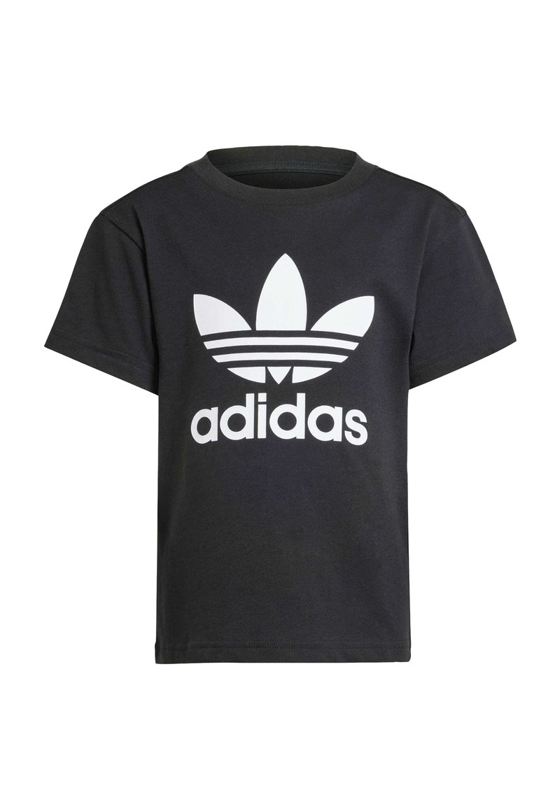 adidas Originals T-shirt print zwart adidas Originals T-shirt print zwart
