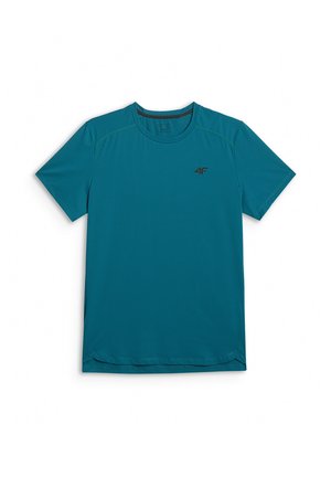 4F, 4F KOSZULKA TRENINGOWA REGULAR SZYBKOSCHNĄCA MĘSKA - Sport T-shirt - green