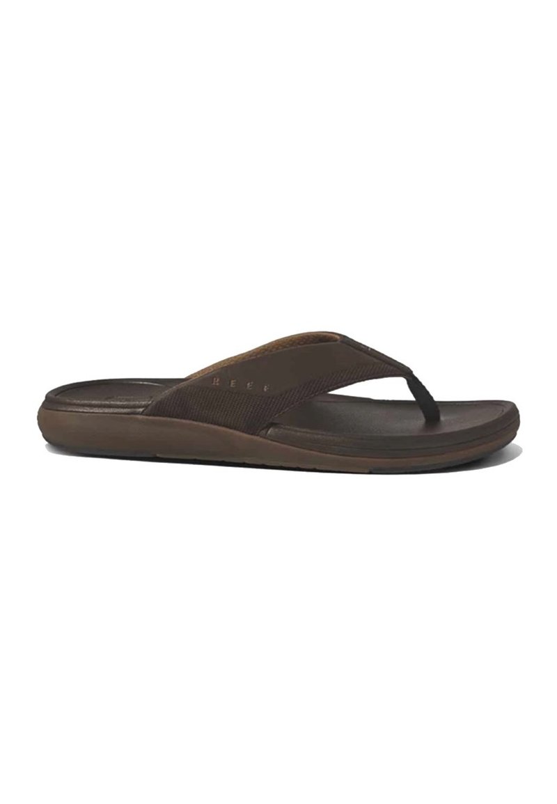 Reef - CUSHION NORTE - T-bar sandals - dark brown, Enlarge
