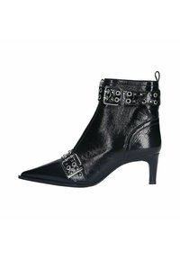 Cowboy-/Bikerstiefelette - black