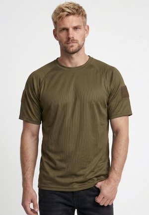 Brandit, QUICK DRY SHIRT SHORTSLEEVE - T-shirt basique - olive