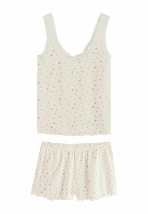 Next, SET - Pyjama set - pink cream ditsy floral