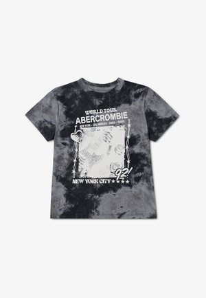 Abercrombie & Fitch, ROCK CLASSIC TEE - Тениска с щампа - anthracite
