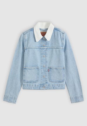 Levi's®, UTILITY TRUCKER - Veste en jean - abraided art stone