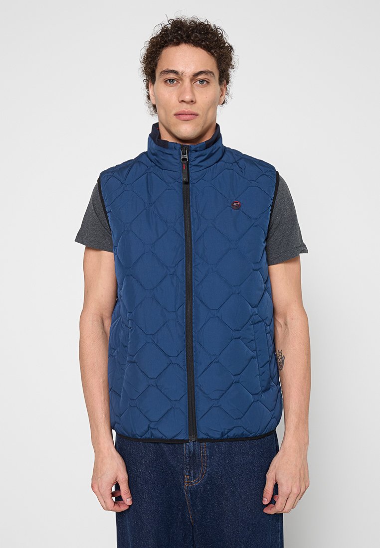 Petrol Industries Bodywarmer zwart denim/blackdenim